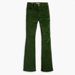 Levi's 726™ High Rise FLARE Velvet Jeans NWOT